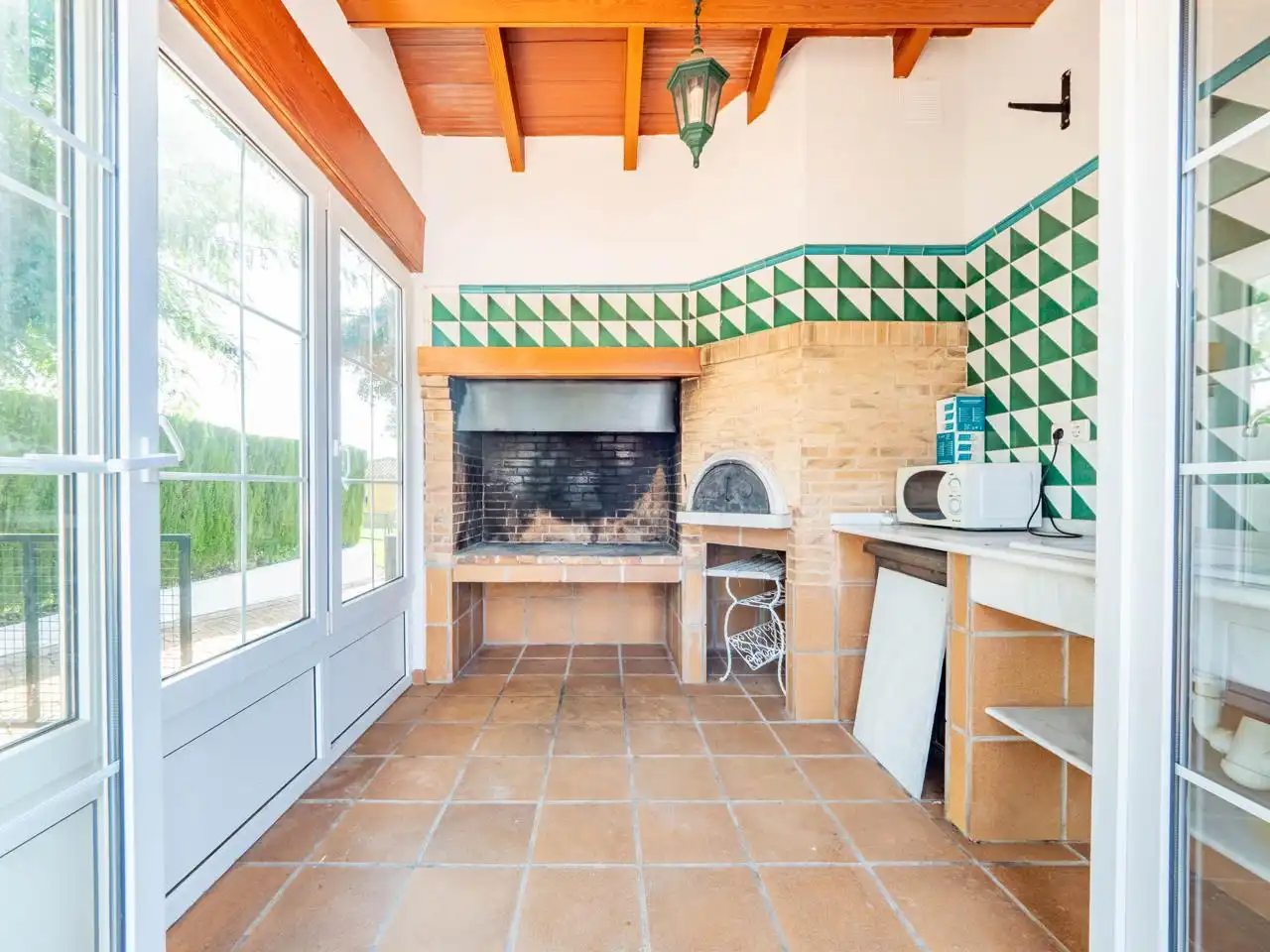 Cocina de Finca rústica en venta en Bétera con Aire acondicionado, Calefacción y Jardín privado