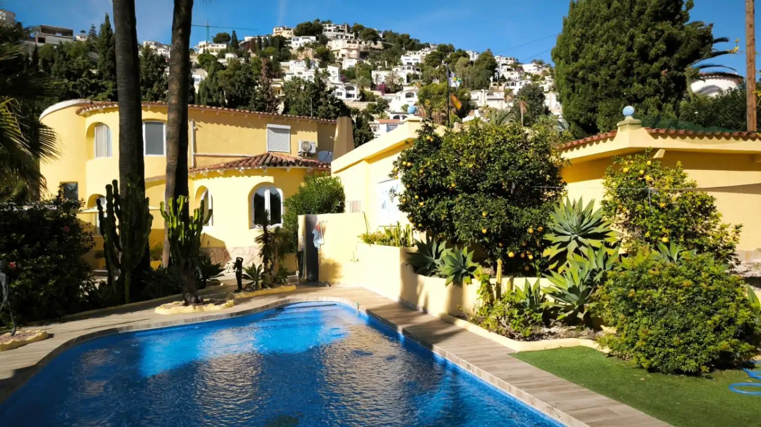 Piscina de Casa o xalet en venda en La Fustera  