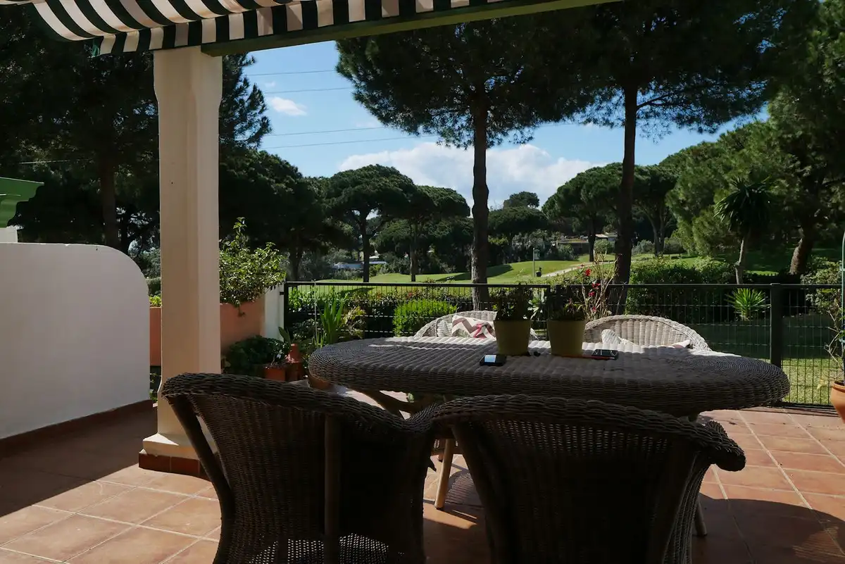 Terraza de Casa adosada en venta en Marbella con Aire acondicionado, Jardín privado y Terraza