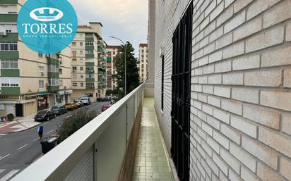 Exterior view of Flat for sale in Málaga Capital  with Heating, Terrace and Balcony