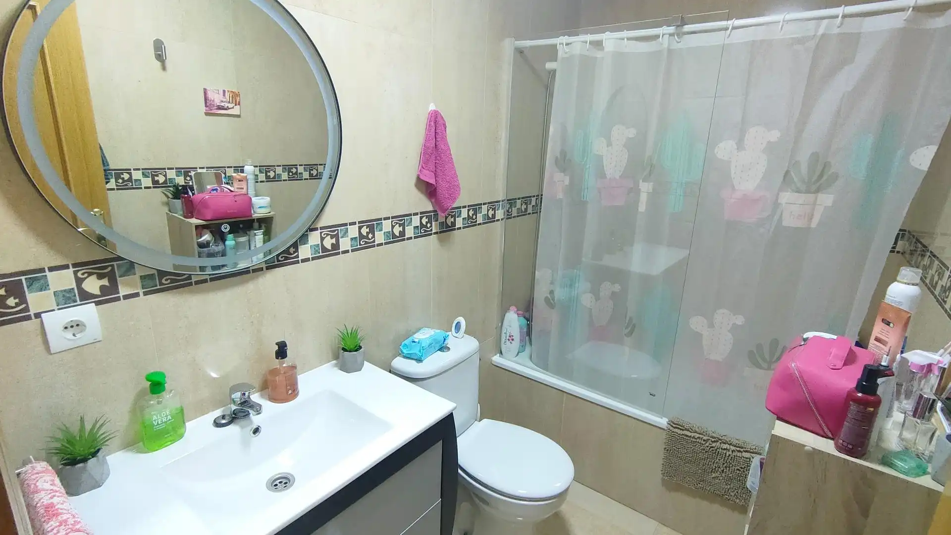 Baño de Apartamento en venta en Pulpí con Aire acondicionado, Terraza y Amueblado