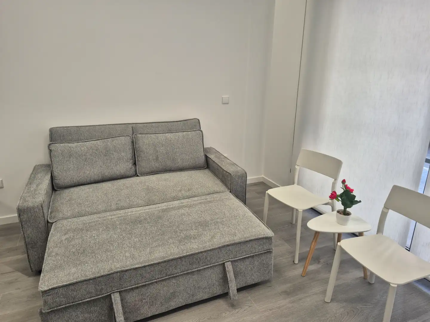 Wohnzimmer von Loft zur Miete in Moncada mit Klimaanlage, Heizung und Möbliert