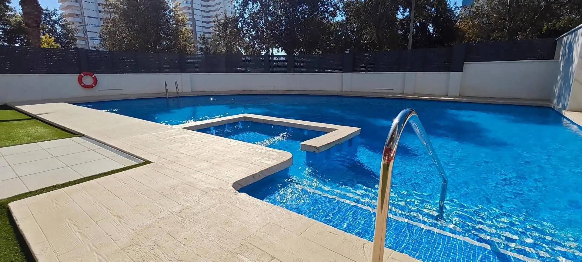 Swimming pool of Apartments for sale in Alicante / Alacant  with Air Conditioner, Private garden and Storage room