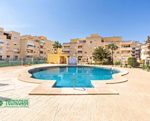 Exterior view of Flat for sale in Roquetas de Mar  with Air Conditioner and Community pool