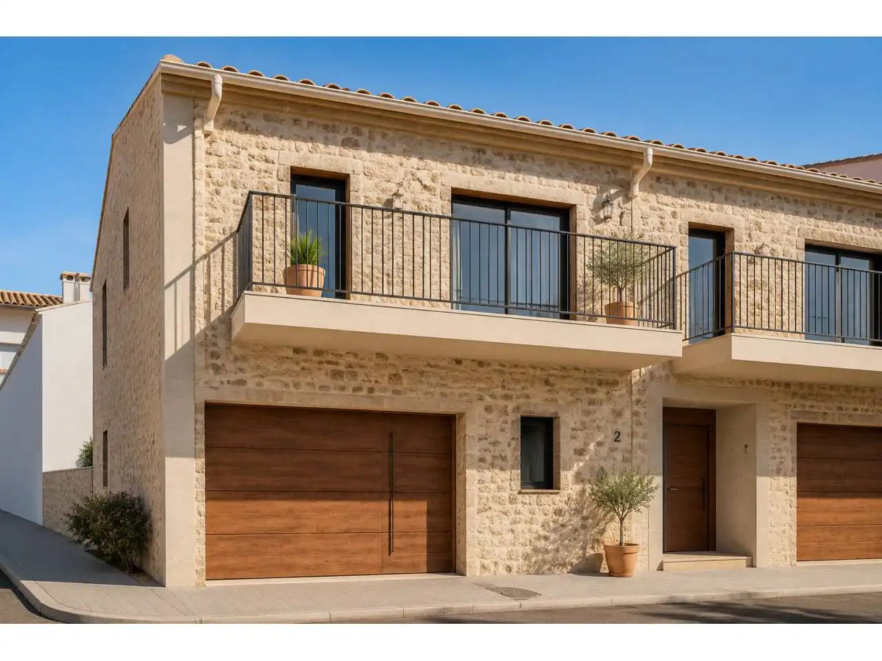 Exterior view of Detached homes for sale in Alaró  with Private garden and Terrace