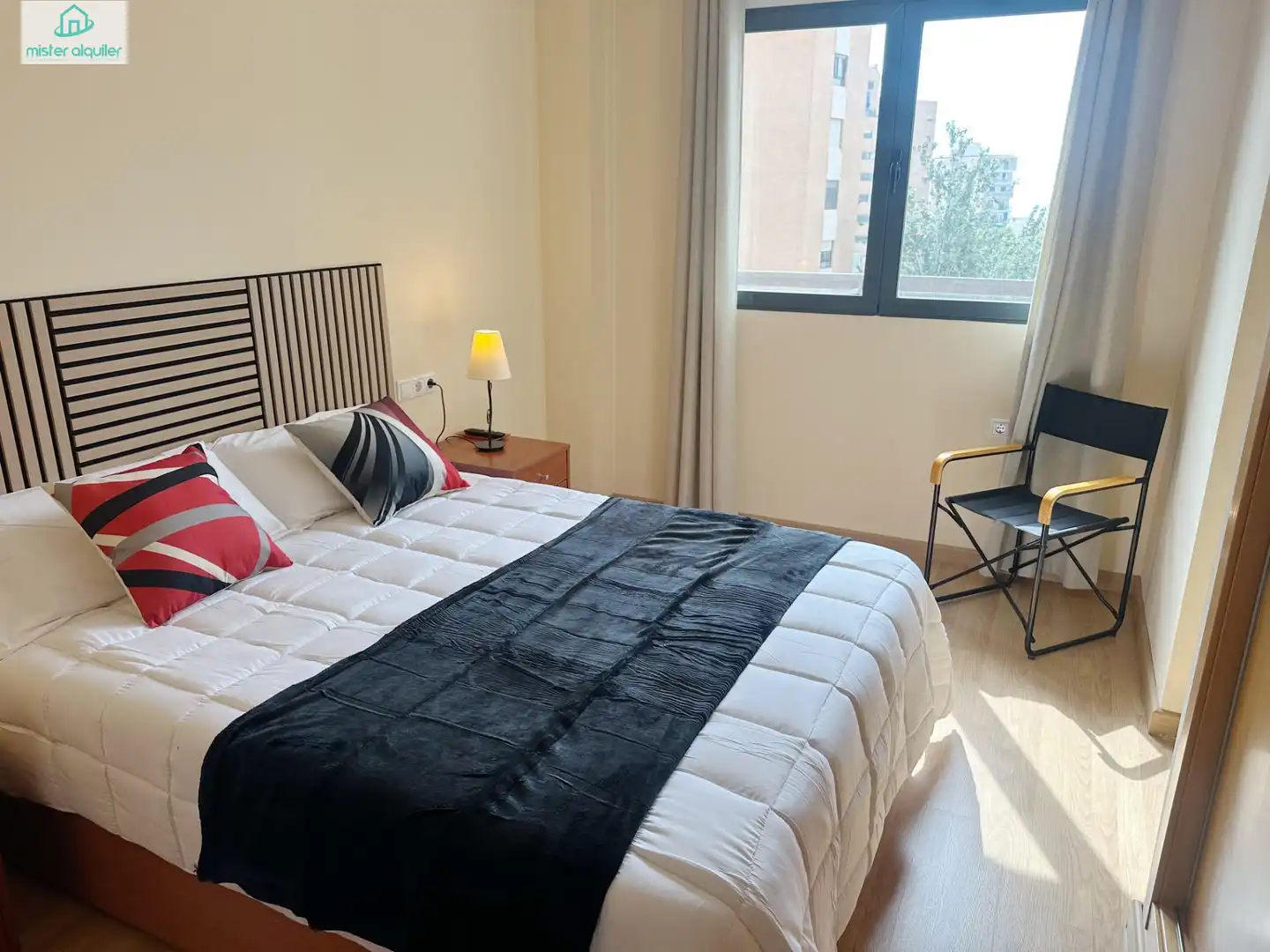 Bedroom of Apartments for rent in El Campello  with Air Conditioner, Heating and Private garden