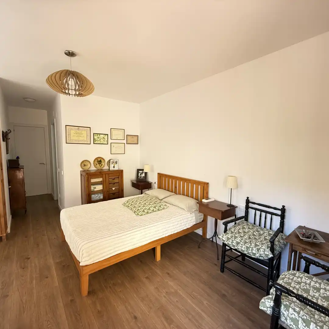 Dormitori de Casa adosada en venda en Sitges amb Calefacció, Jardí privat i Parquet