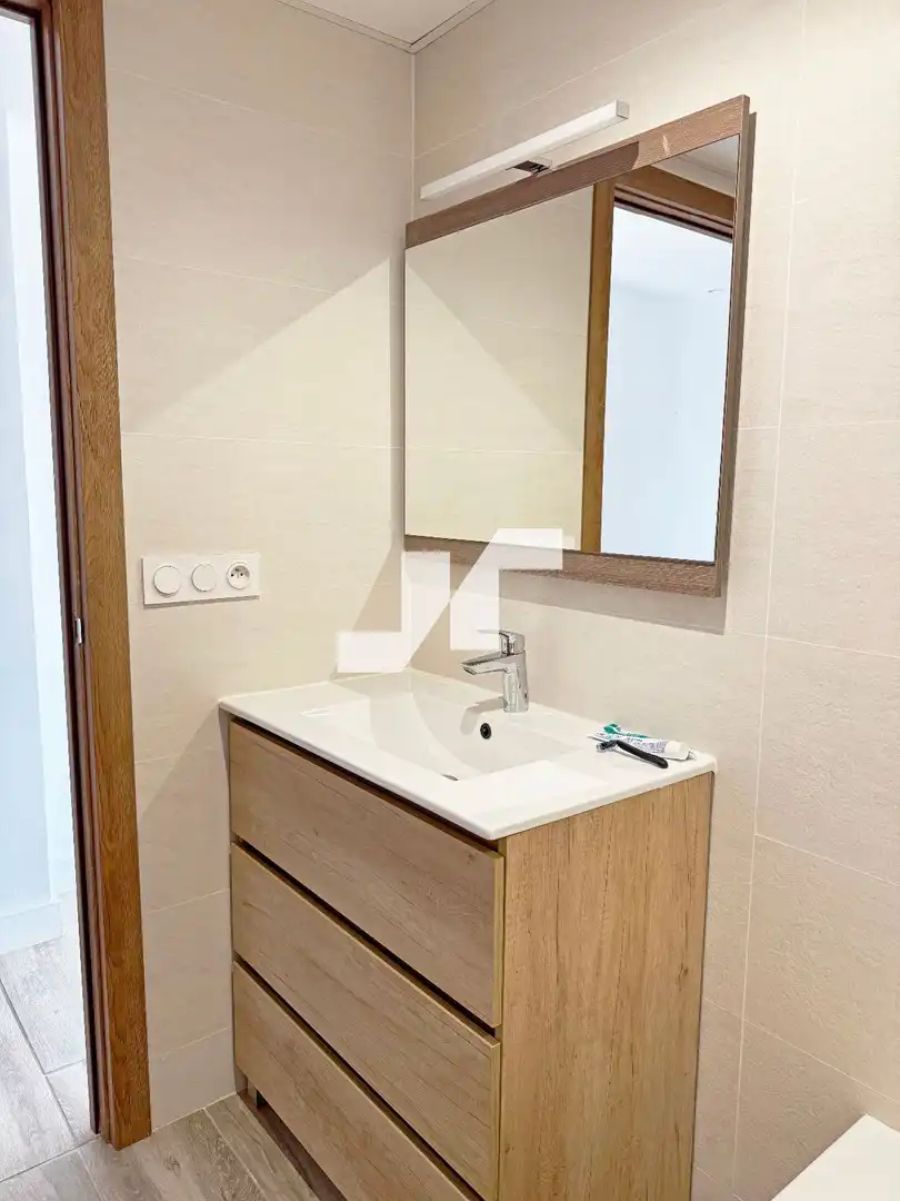 Bathroom of Flat for sale in Burriana / Borriana  with Air Conditioner, Heating and Terrace