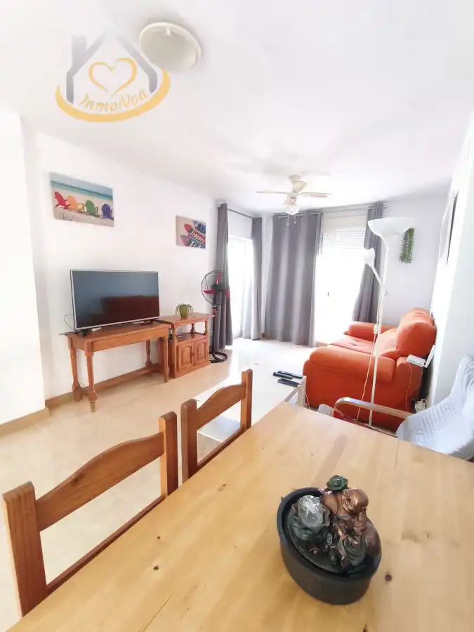Sala d'estar de Apartament en venda en La Antilla amb Terrassa i Moblat
