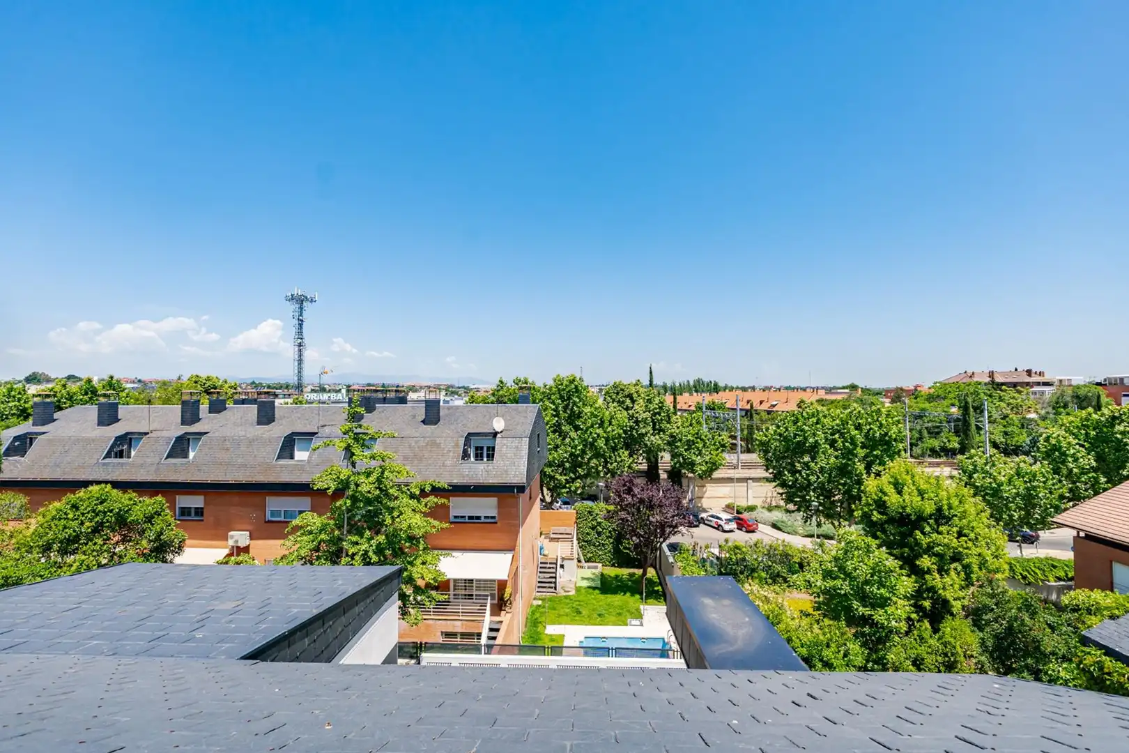 Terraza de Casa adosada en venta en Pozuelo de Alarcón con Aire acondicionado, Calefacción y Piscina