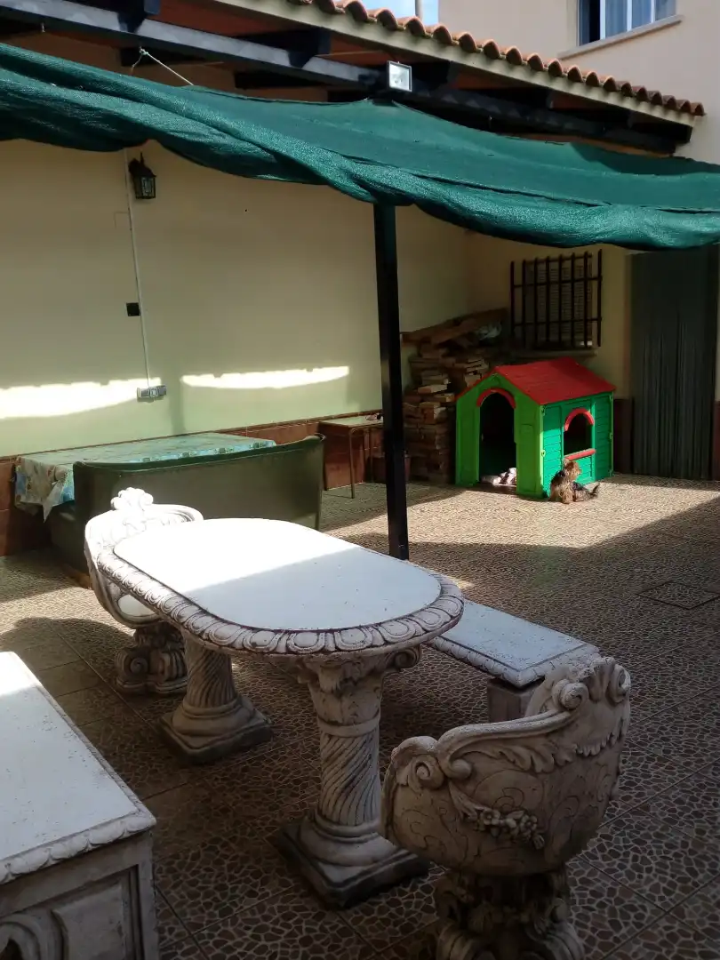 Garden of Houses for sale in El Robledo    with Heating, Private garden and Terrace