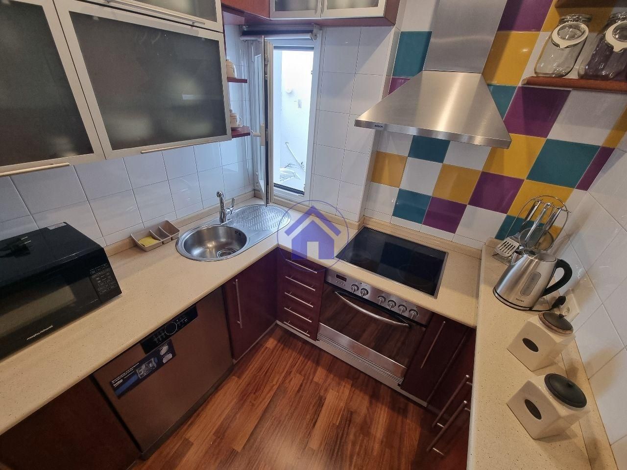 Kitchen of Flat to rent in Pontevedra Capital   with Furnished