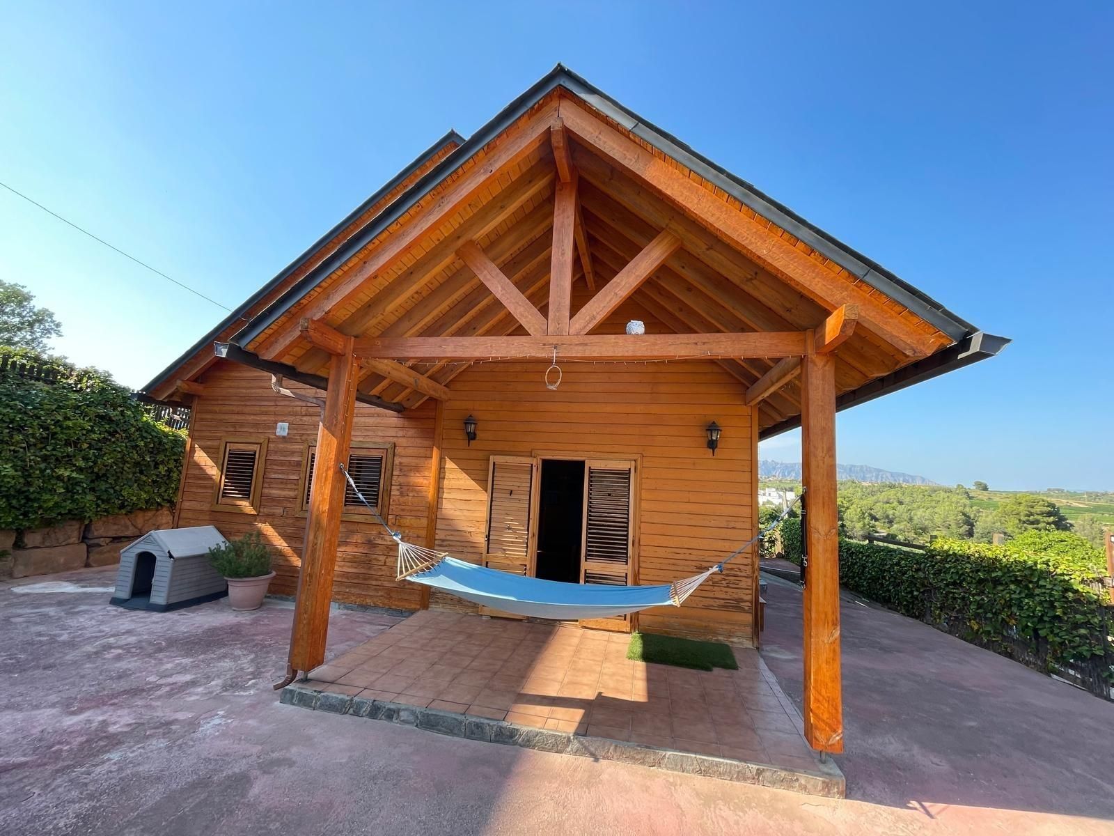 Vista exterior de Casa o xalet en venda en Piera amb Calefacció, Jardí privat i Terrassa