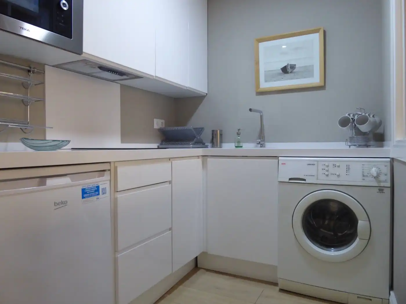 Kitchen of Apartments for rent in Jerez de la Frontera  with Air Conditioner and Parquet flooring