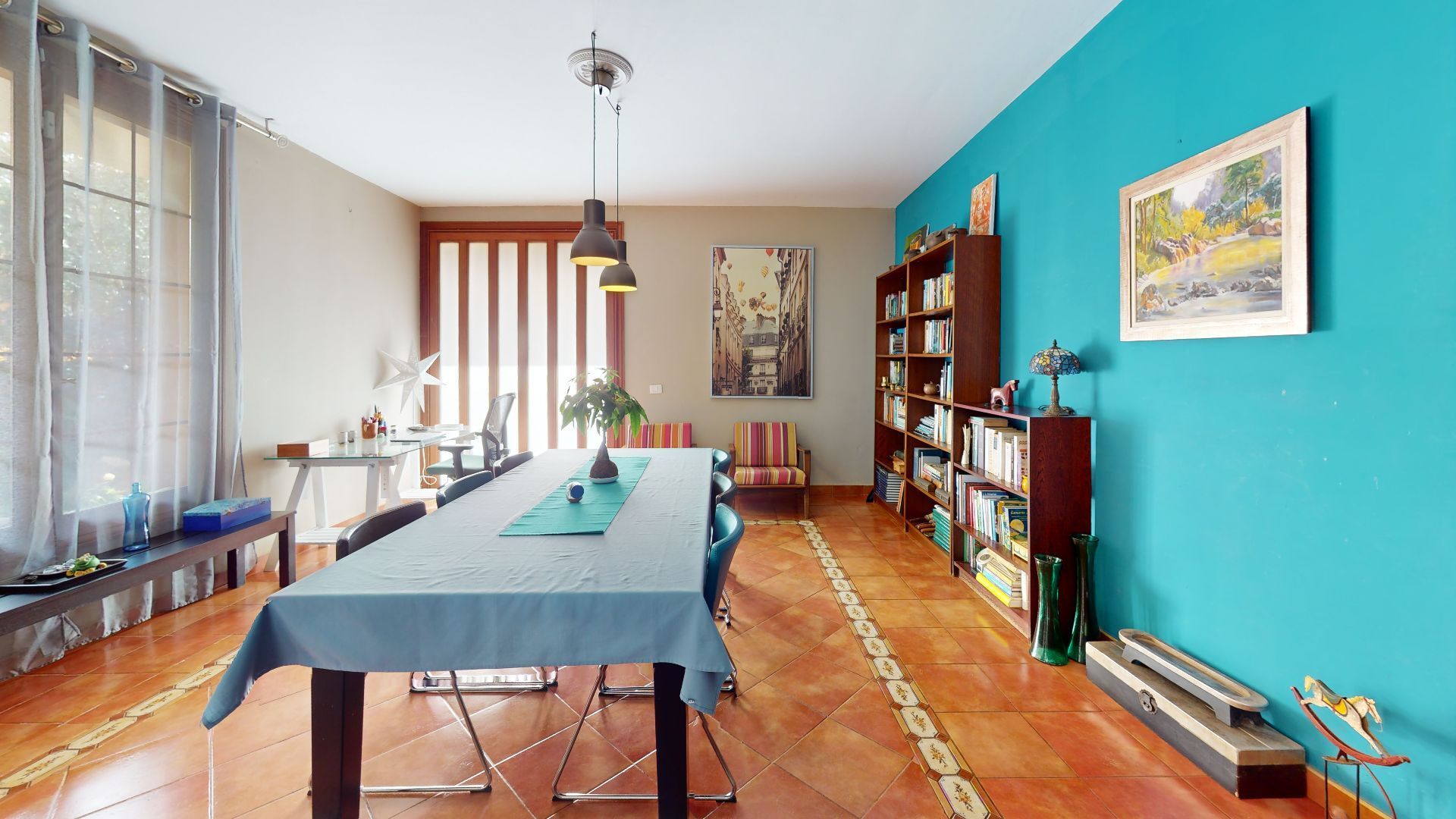 Menjador de Casa o xalet en venda en Tegueste amb Jardí privat i Terrassa