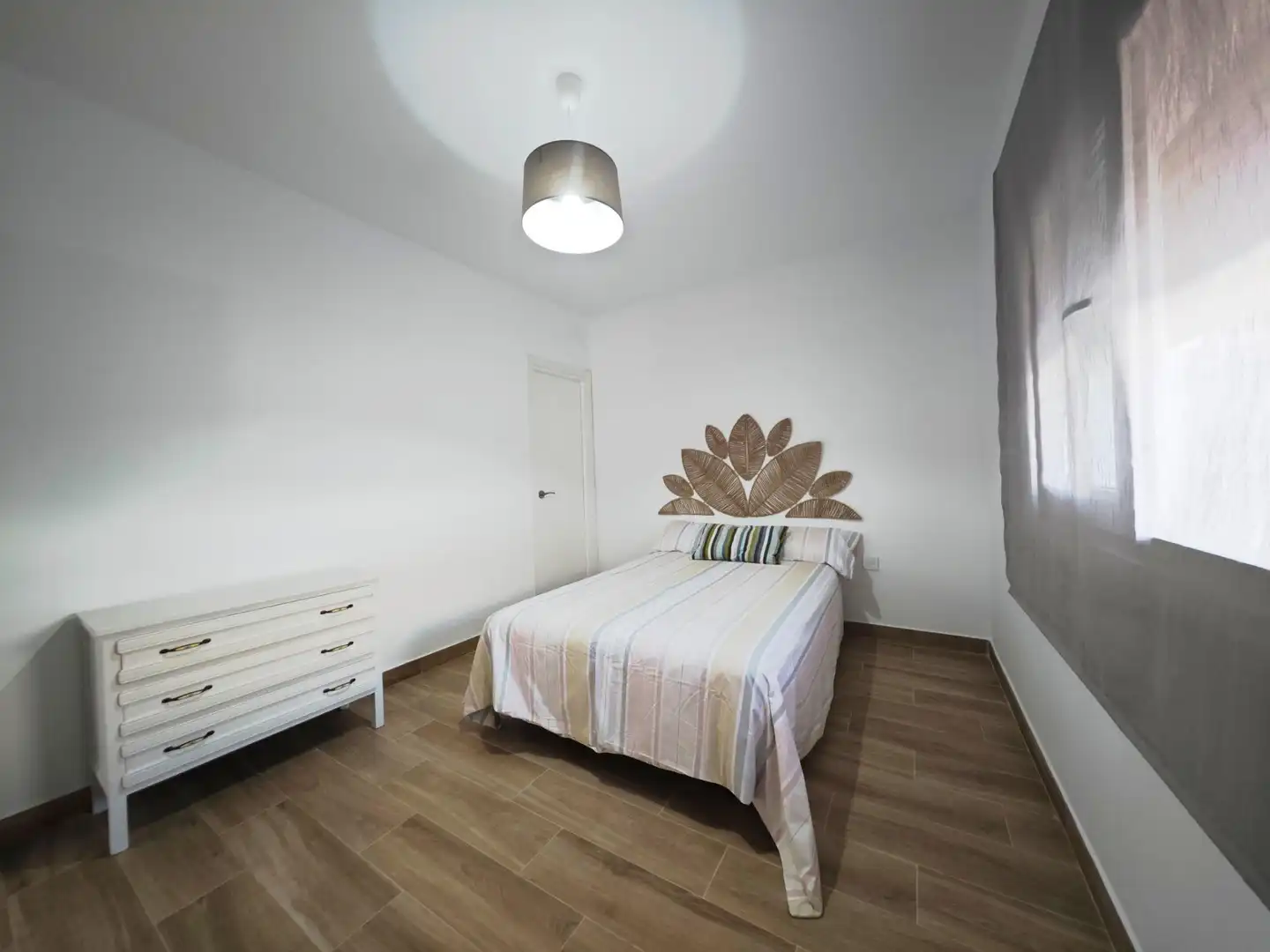 Schlafzimmer von Haus oder Chalet zur Miete in Alhaurín de la Torre mit Klimaanlage, Heizung und Privatgarten