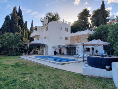 Jardí de Casa o xalet en venda en Mijas amb Aire condicionat, Terrassa i Piscina