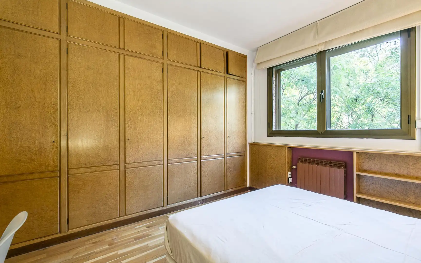 Bedroom of Flat for rent in Barcelona  with Air Conditioner, Heating and Terrace