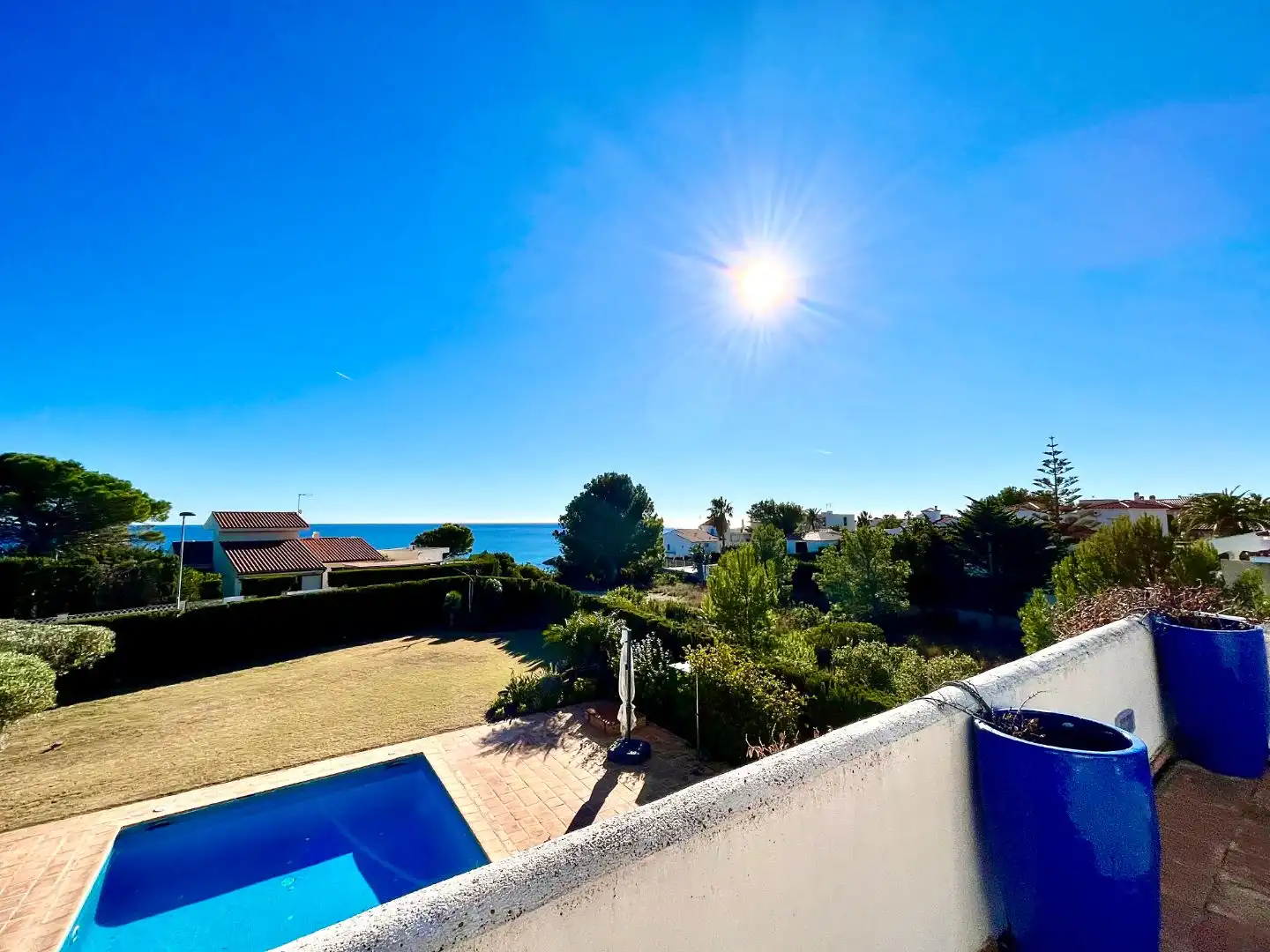 Vista exterior de Casa o chalet en venta en L'Ametlla de Mar  con Aire acondicionado, Terraza y Piscina