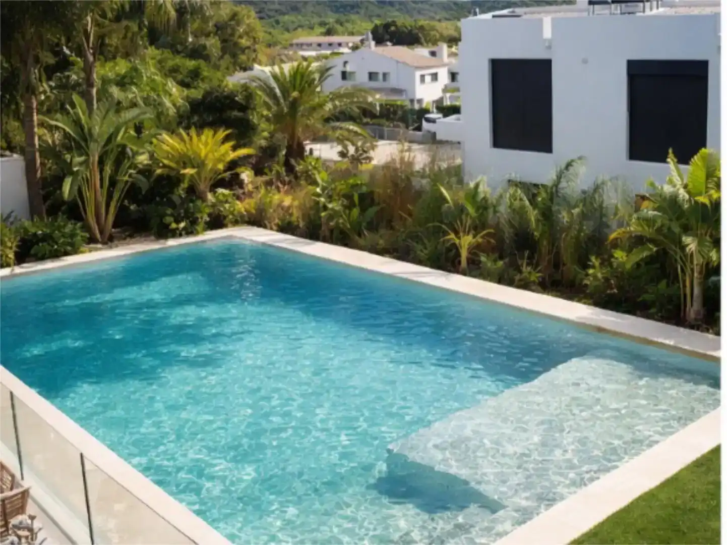 Piscina de Casa o xalet en venda en Santa Cristina d'Aro amb Aire condicionat, Terrassa i Piscina