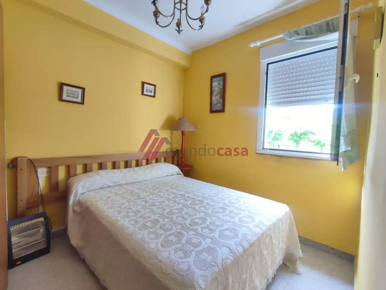 Bedroom of Flat for rent in A Malata - Catabois - Ciudad Jardín