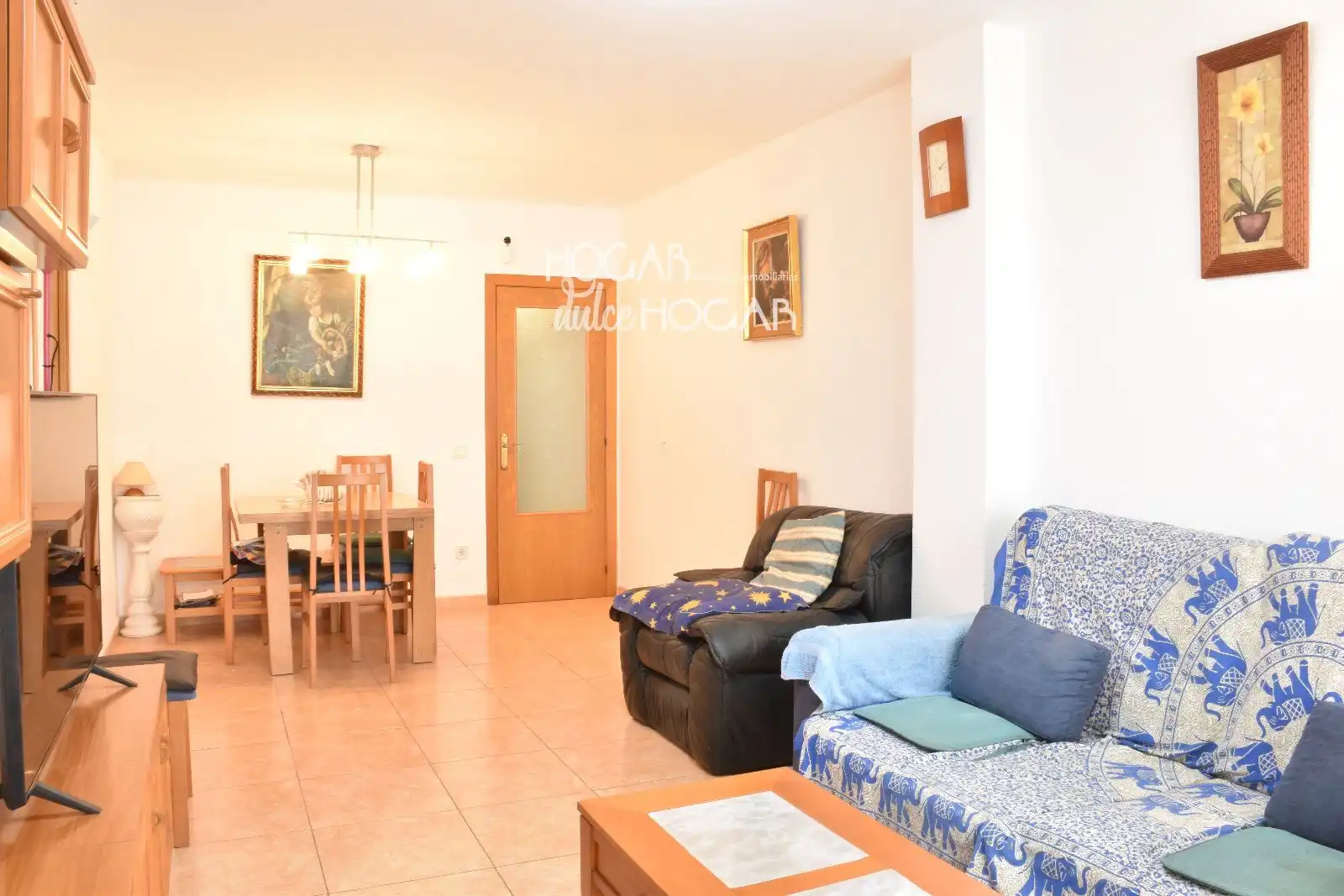Living room of Flat for sale in Calafell  with Heating, Terrace and Storage room