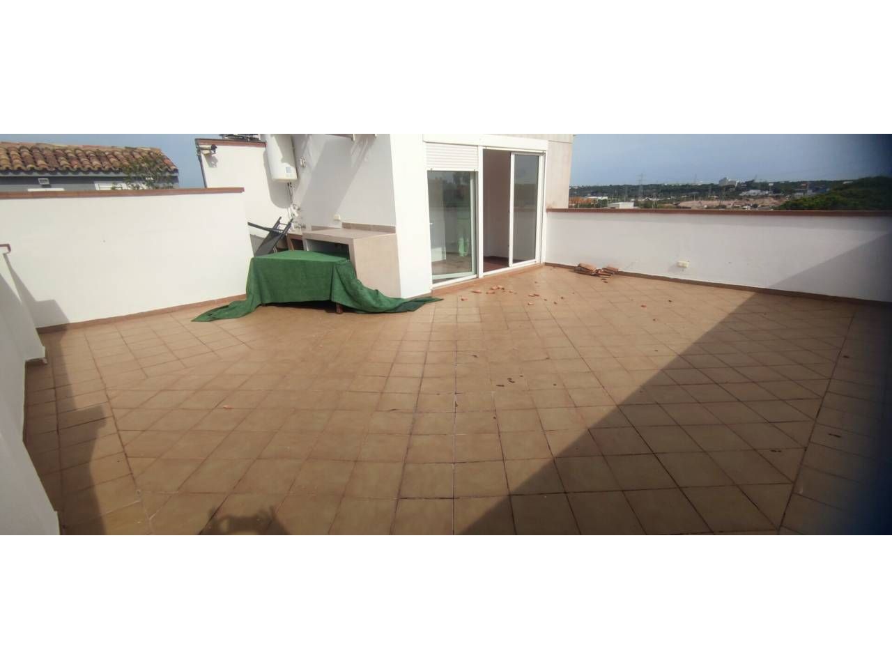 Terrace of Attic to rent in San Antonio de Benagéber  with Air Conditioner, Heating and Parquet flooring
