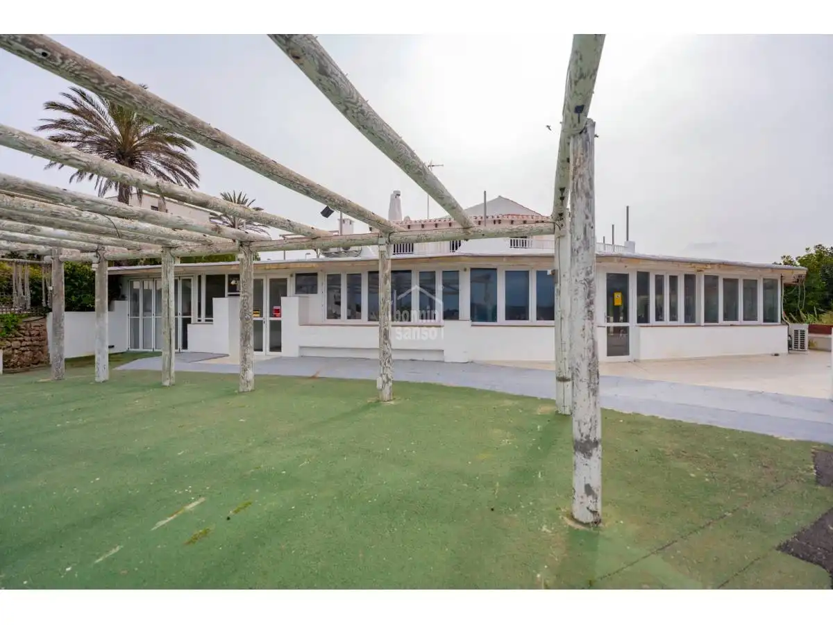 Exterior view of Apartments for sale in Es Castell  with Terrace and Furnished