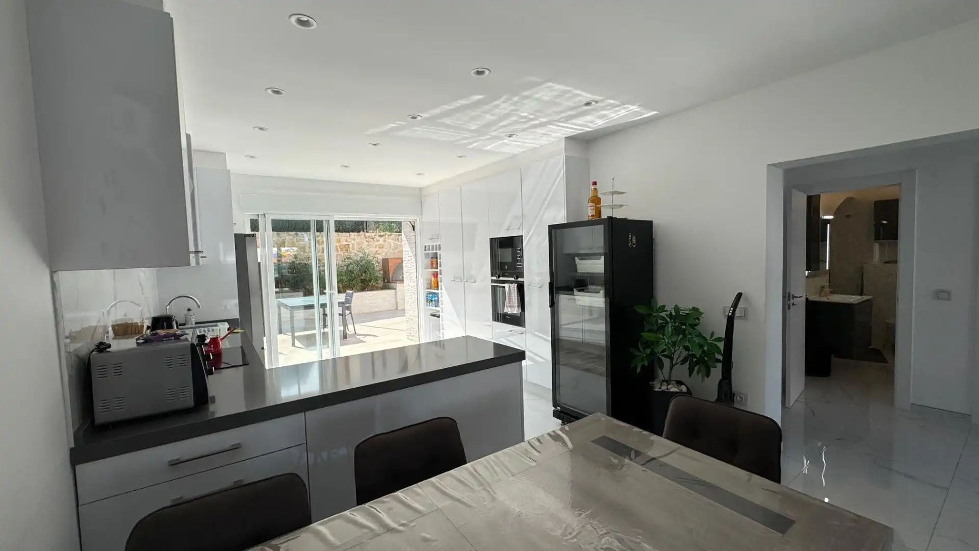 Kitchen of Detached homes for sale in Benidorm  with Air Conditioner, Private garden and Terrace