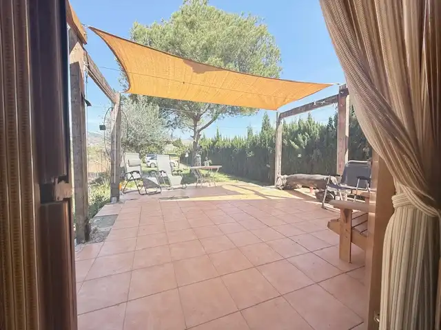 Terrasse von Country house zum Verkauf in Castellón de la Plana / Castelló de la Plana mit Klimaanlage, Privatgarten und Terrasse