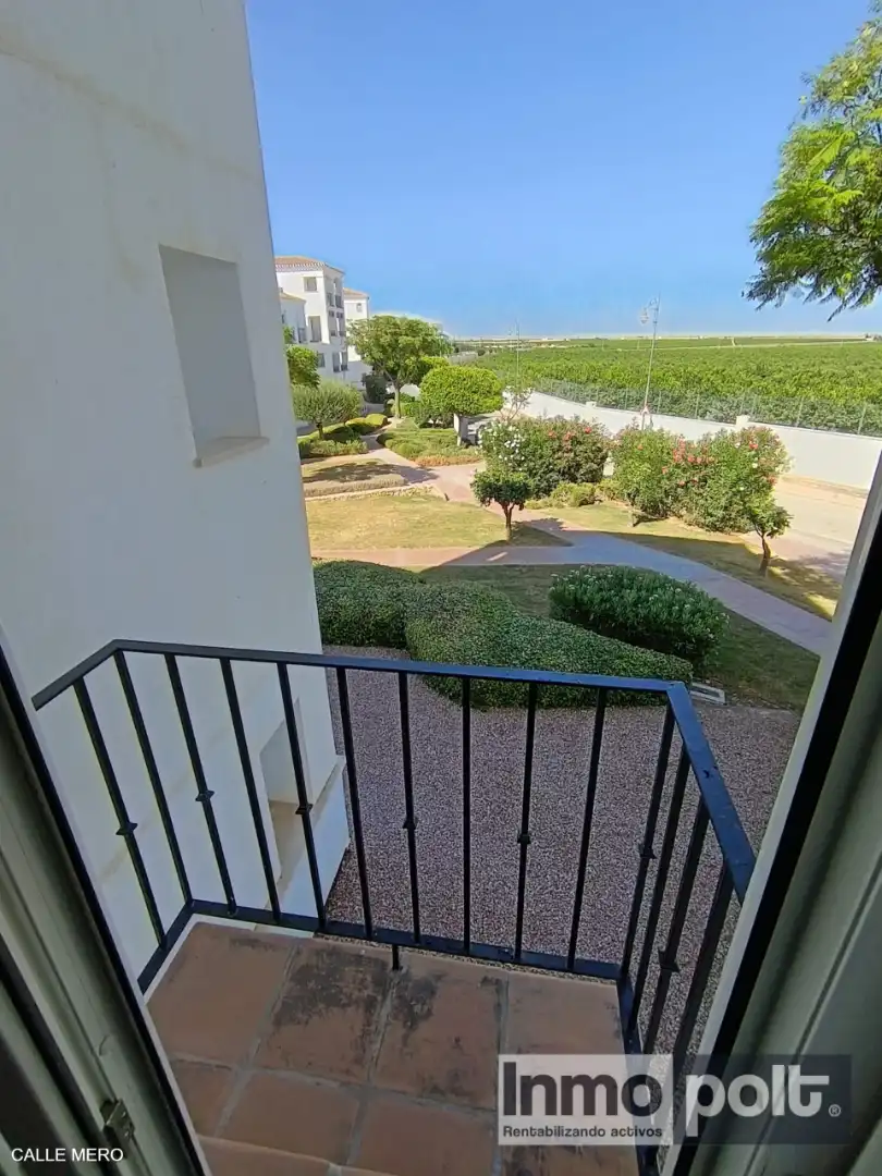 Terrasse von Wohnung zur Miete in Torre-Pacheco mit Klimaanlage, Möbliert und Ofen