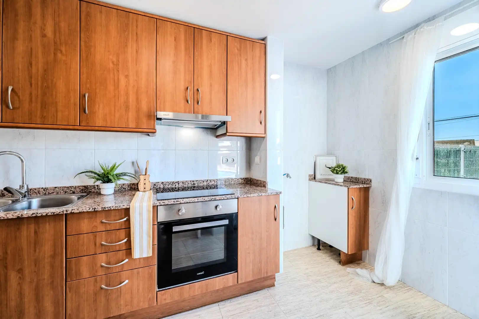Cocina de Casa o chalet en venta en L'Ametlla de Mar  con Aire acondicionado, Calefacción y Jardín privado