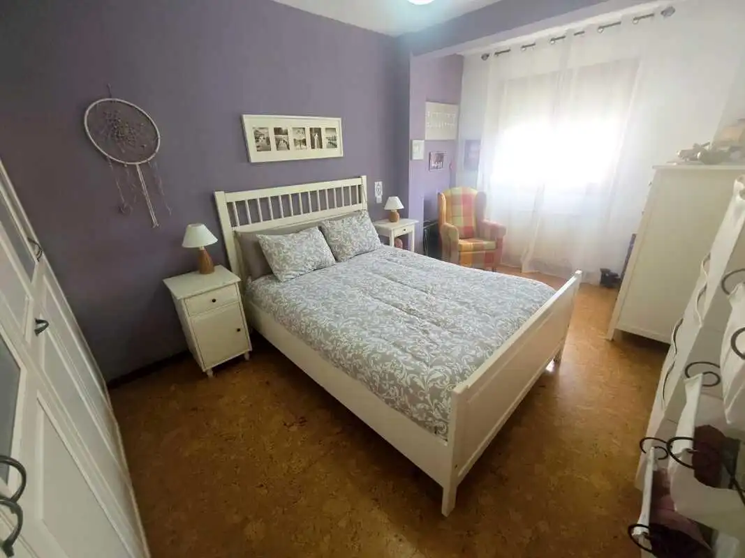 Bedroom of Flat for sale in Utebo  with Air Conditioner, Heating and Balcony