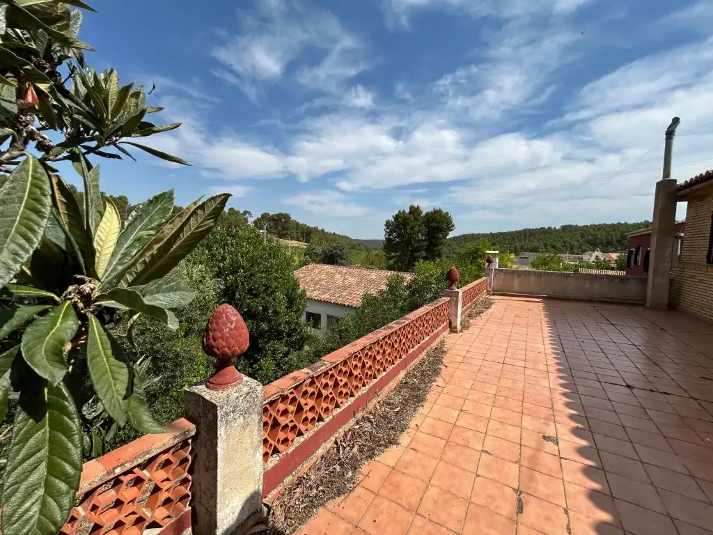Terraza de Casa o chalet en venta en Requena