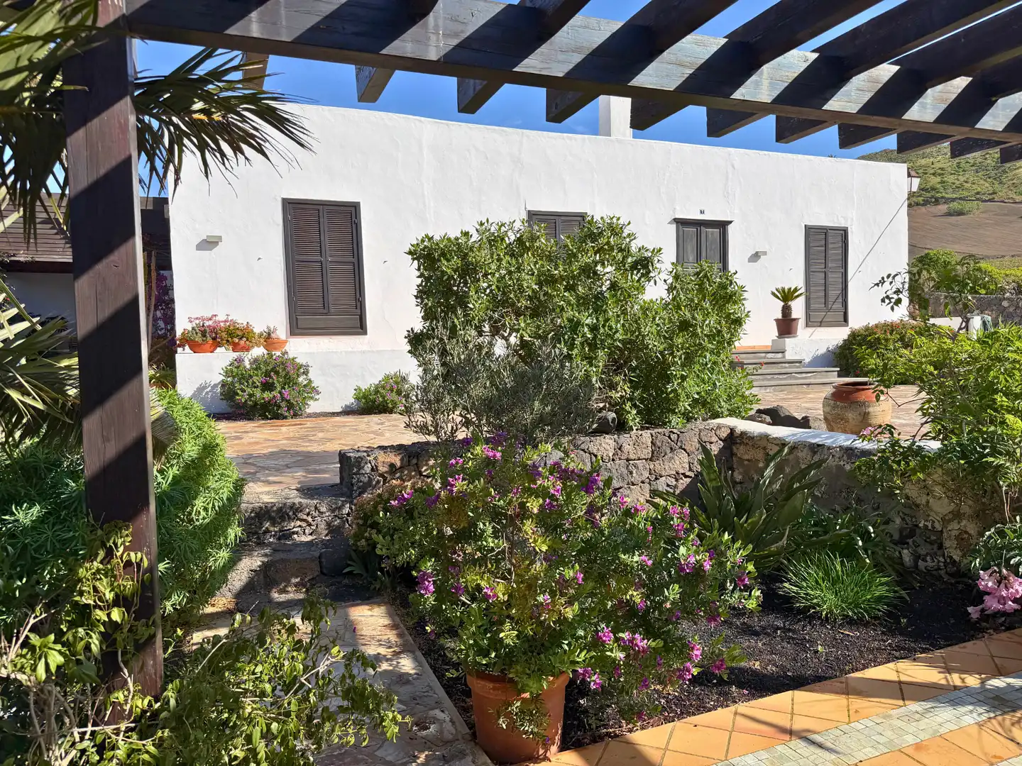 Jardín de Casa o chalet en venta en Haría con Jardín privado y Amueblado