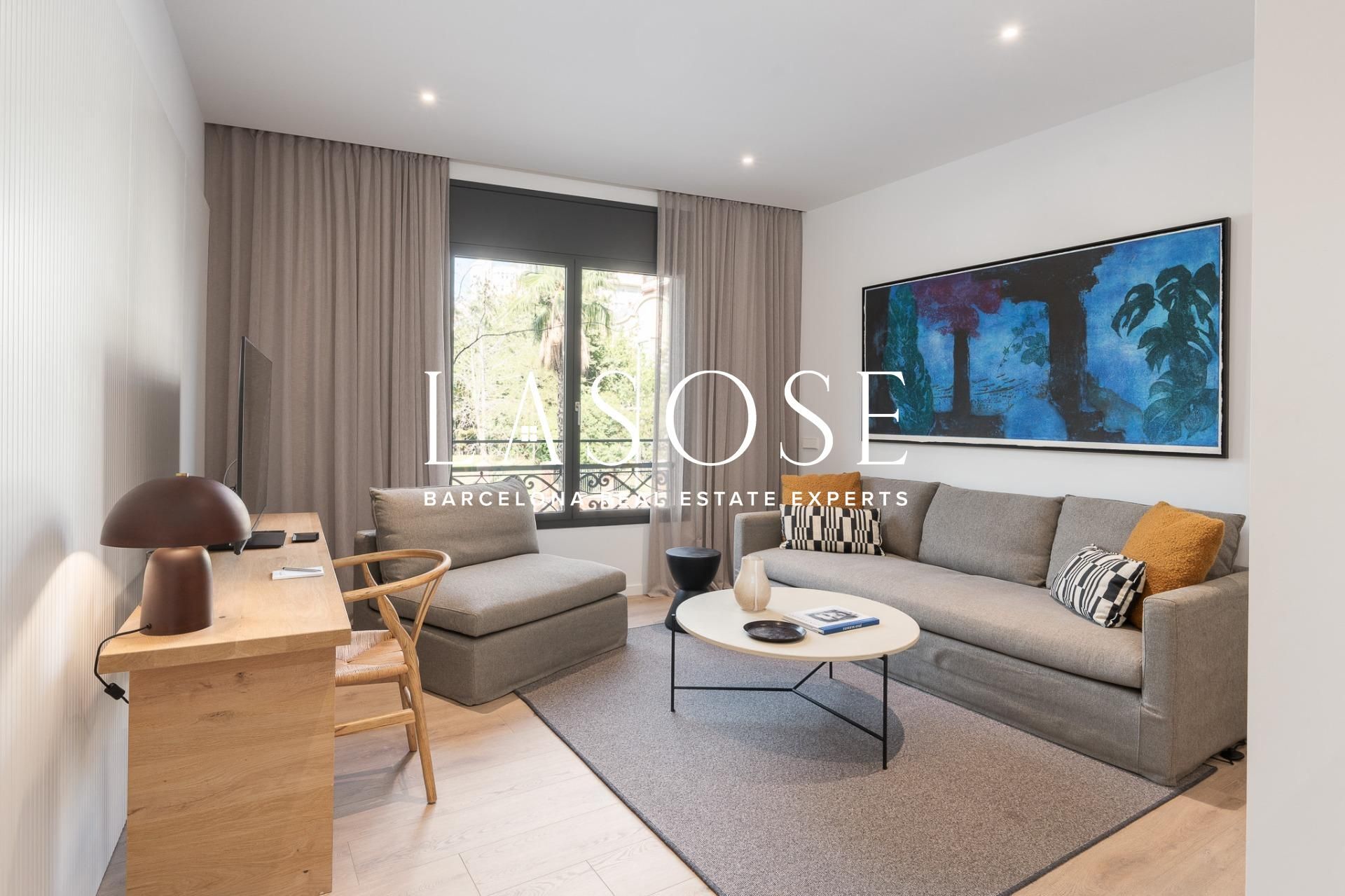 Bedroom of Apartment to rent in  Barcelona Capital  with Air Conditioner, Heating and Parquet flooring