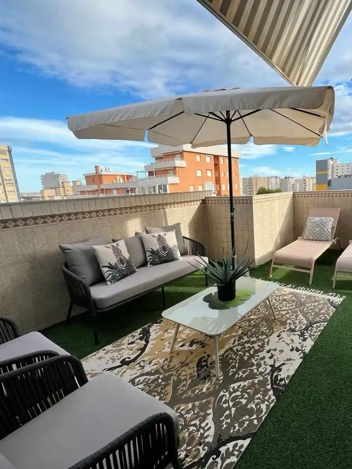 Terraza de Ático en venta en Gandia con Aire acondicionado, Terraza y Amueblado