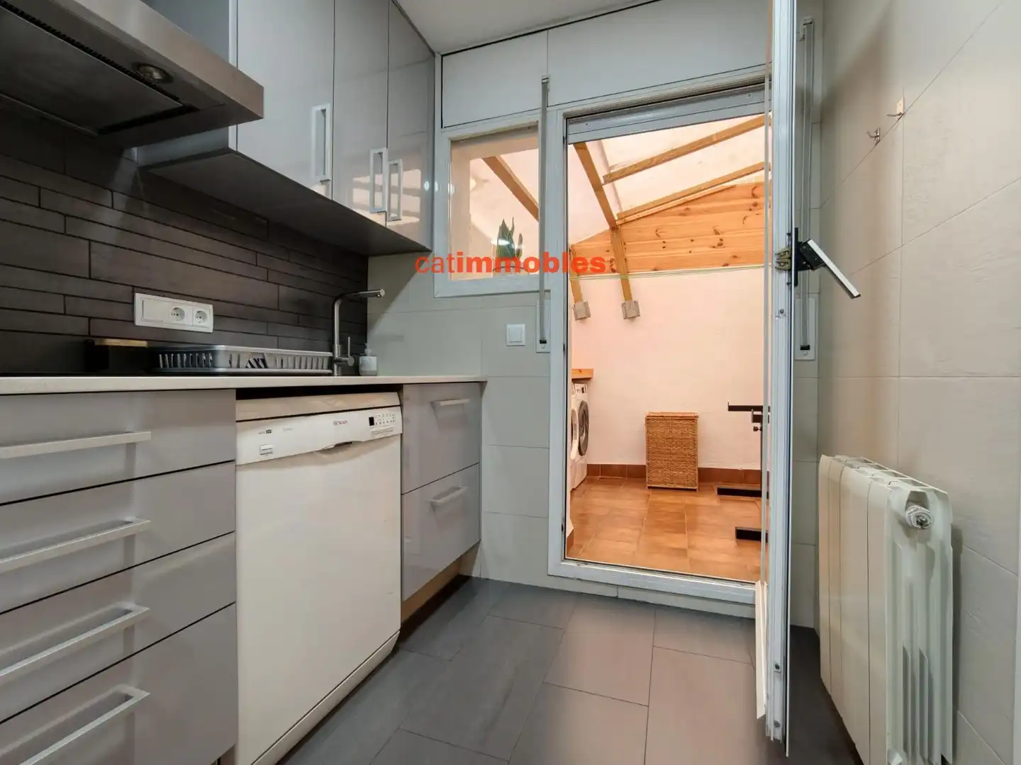 Kitchen of Duplexes for sale in Sant Cugat del Vallès  with Air Conditioner, Heating and Terrace