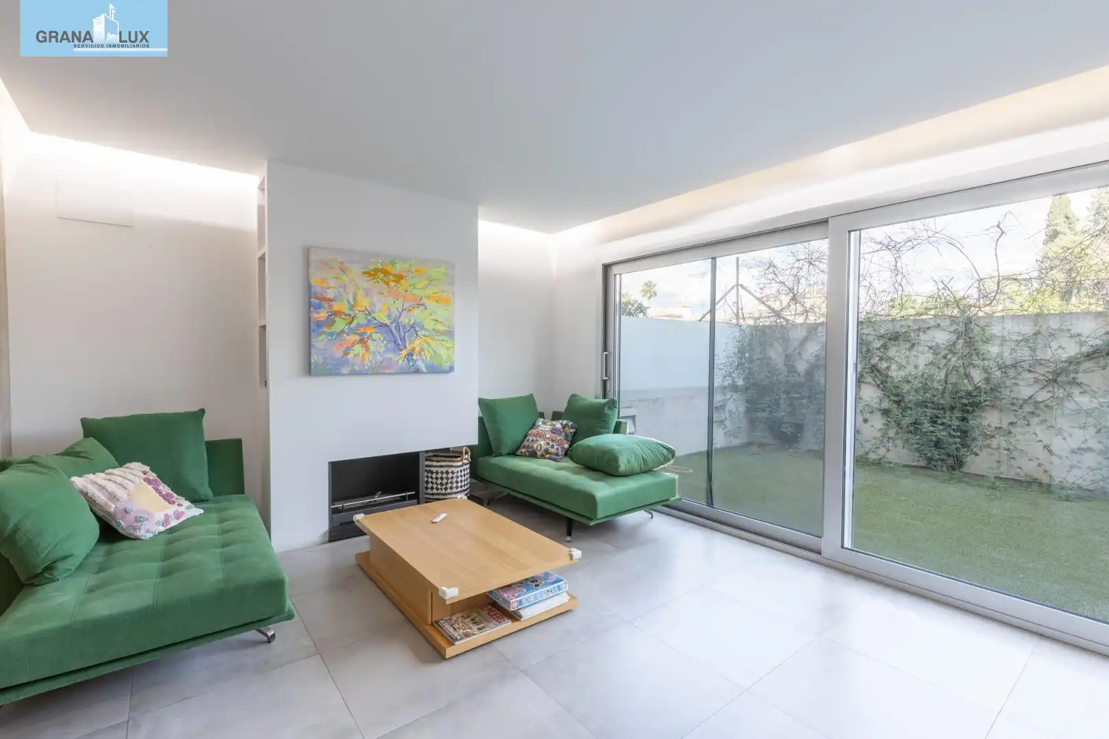 Sala de estar de Casa o chalet en venta en Granada