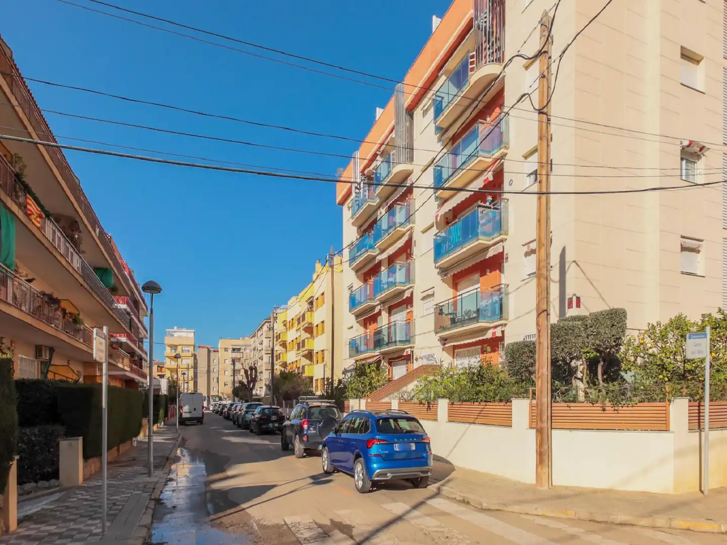 Vista exterior de Pis en venda en Calafell