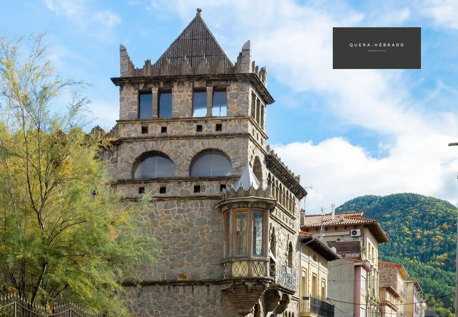 Exterior view of Houses for sale in Ripoll  with Balcony