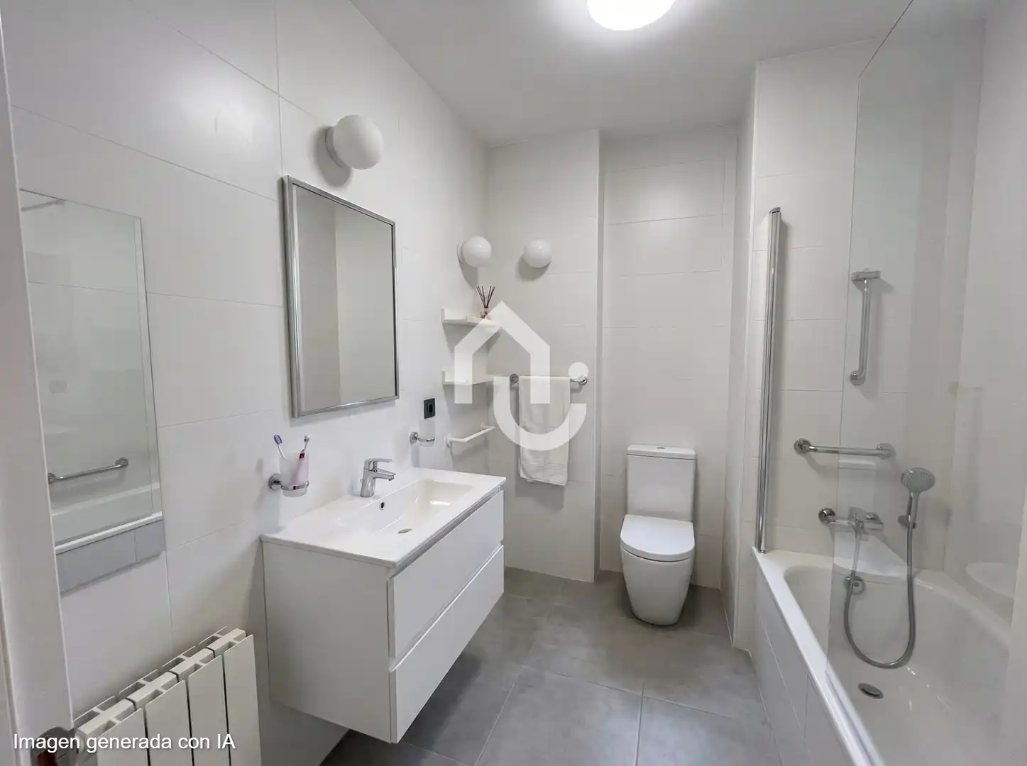 Baño de Piso en venta en Barcelona con Calefacción y Terraza