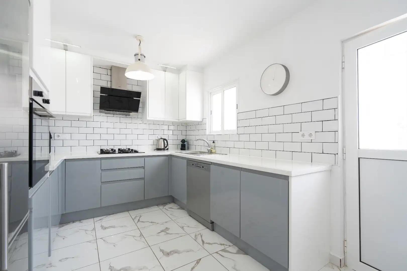 Cocina de Casa o chalet en venta en Mazarrón con Aire acondicionado, Calefacción y Jardín privado