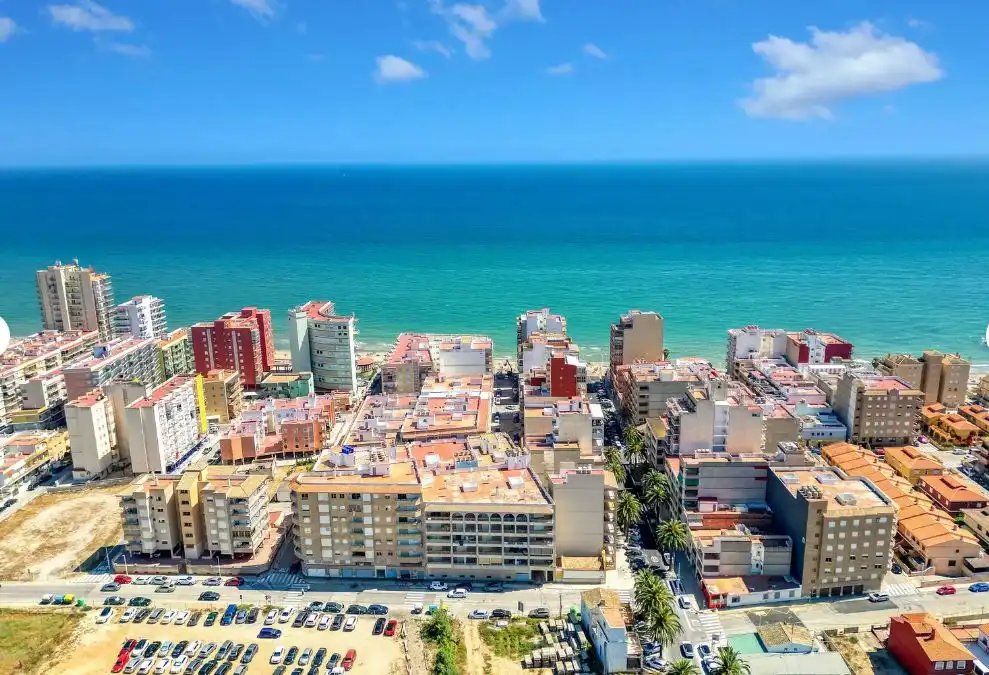 Exterior view of Flat for sale in Sueca  with Air Conditioner, Heating and Terrace
