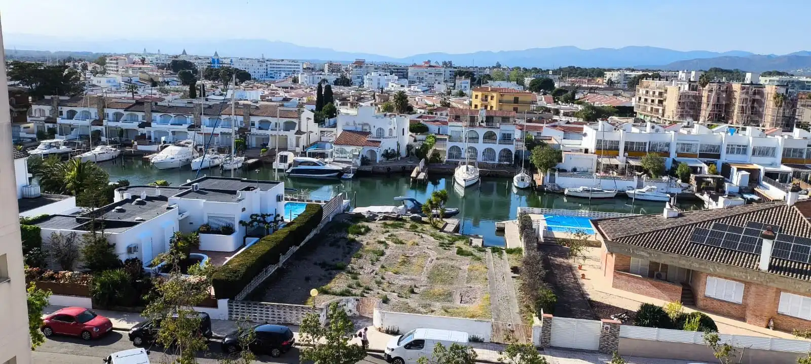 Vista exterior de Apartamento en venta en Roses con Aire acondicionado, Calefacción y Terraza