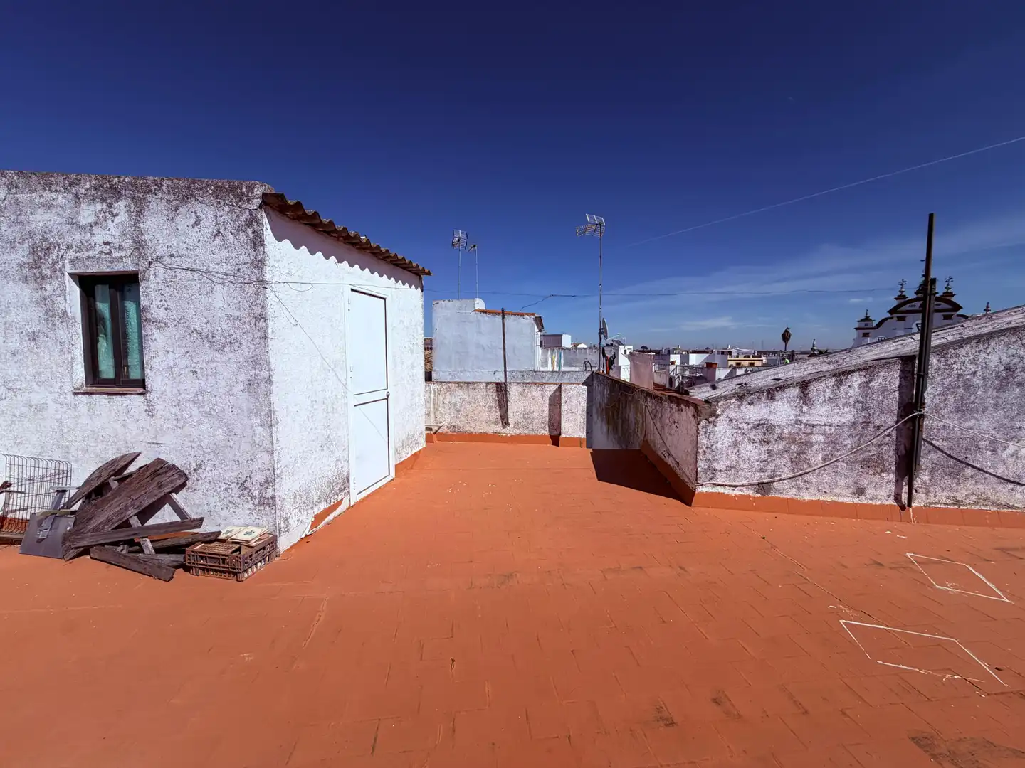 Vista exterior de Casa o chalet en venta en Bollullos de la Mitación con Terraza, Trastero y Balcón