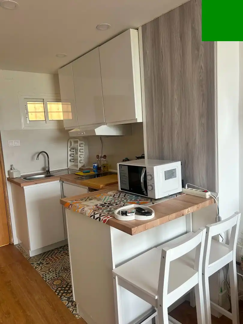 Kitchen of Study for rent in Benalmádena  with Air Conditioner, Terrace and Furnished