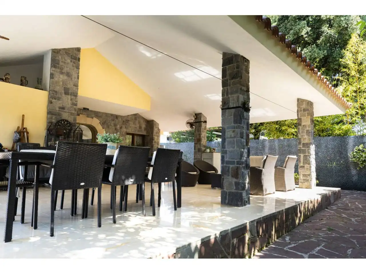 Terrassa de Casa o xalet en venda en L'Ametlla del Vallès amb Aire condicionat, Calefacció i Jardí privat