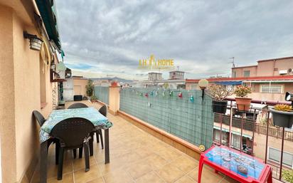 Terrace of Attic for sale in L'Hospitalet de Llobregat  with Air Conditioner, Heating and Terrace