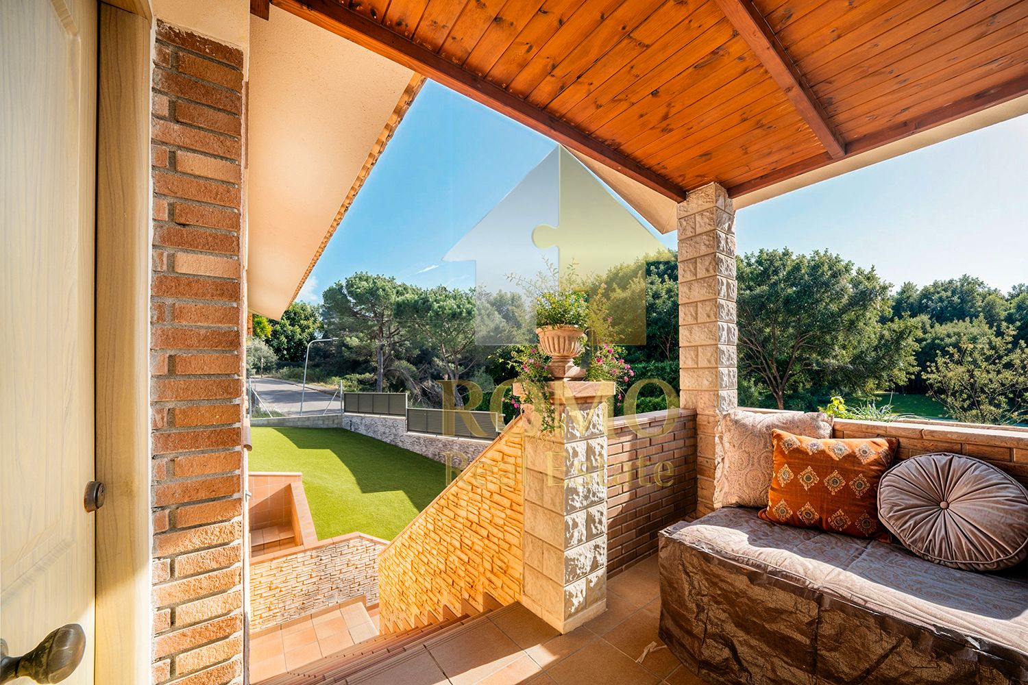 Terrace of House or chalet for sale in Bigues i Riells del Fai  with Air Conditioner, Heating and Private garden